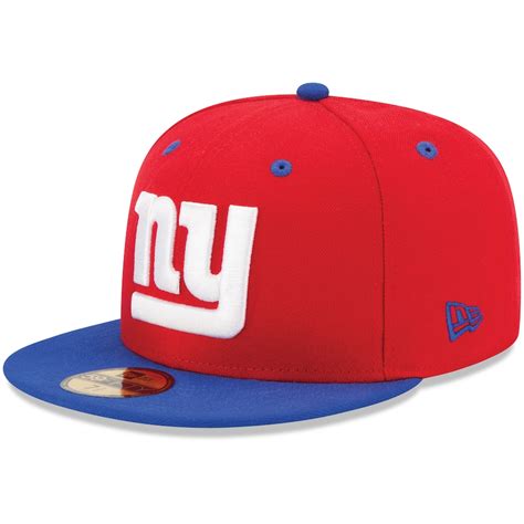 New Era New York Giants 2Tone 59FIFTY Fitted Hat - Red