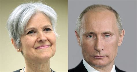 Jill Stein had dinner with Vladimir Putin in Russia during the election. Was she paid to be ...