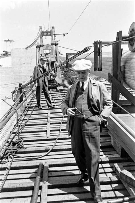 Golden Gate Bridge Chief Engineer Strauss - Unknown Photographer ...