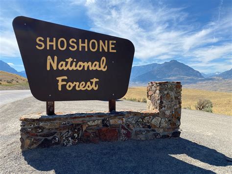 Shoshone National Forest sign | Big Horn Radio Network | Wyoming