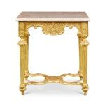 A Louis XIV Giltwood Center Table with White Marble Top, Early 18th Century | Design 17/20 ...