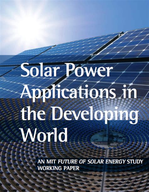 Solar power applications in the developing world | MIT Energy Initiative