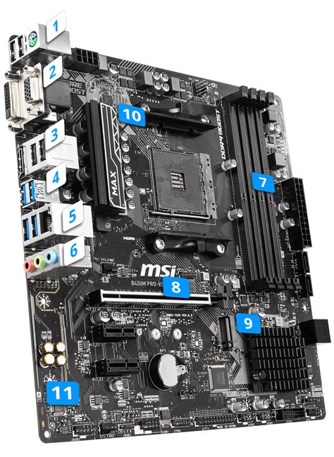 Discounted price Shopping Made Fun AMD RYZEN 1st MSI B450M PRO-VDH MAX Motherboard mATX AM4 DVI ...