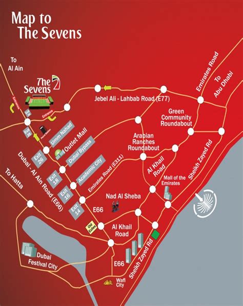 Dubai stadium location | The Sevens