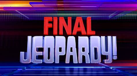 Jeopardy! Season 27 logo Final Jeopardy! logo by OnScreenThatProds on ...