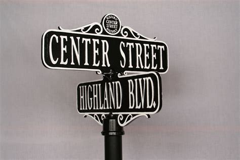 Cast Aluminum Street Signs | Vintage Custom Signs