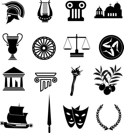 Ancient Greek Symbols Tattoos