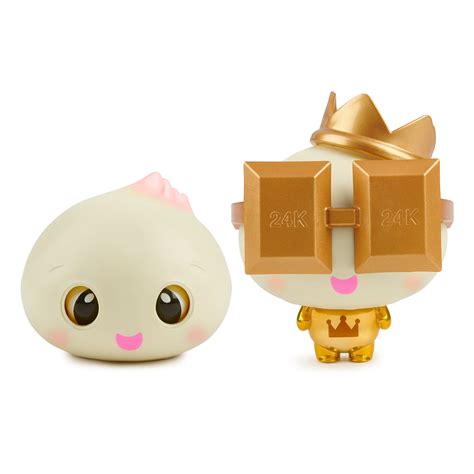 My Squishy Little Golden Dumpling – Interactive Doll Collectible With Accessories – Dart (Gold ...