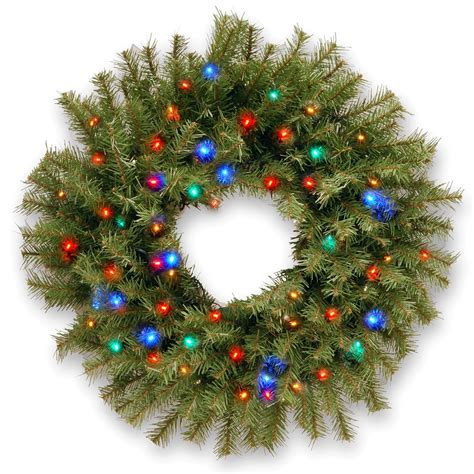 Lighted Christmas Wreath - Photos All Recommendation