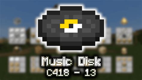 Music Disc (C418 - 13) - Wiki Guide - 9Minecraft.Net