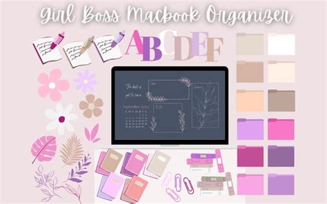 Girl Boss Desktop Organizer - Etsy