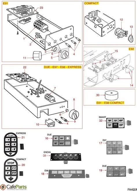 Espresso-Machine-Parts/Faema/Electrical-Parts - CafeParts