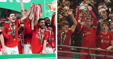 Do United have more trophies than Liverpool after Carabao Cup win ...