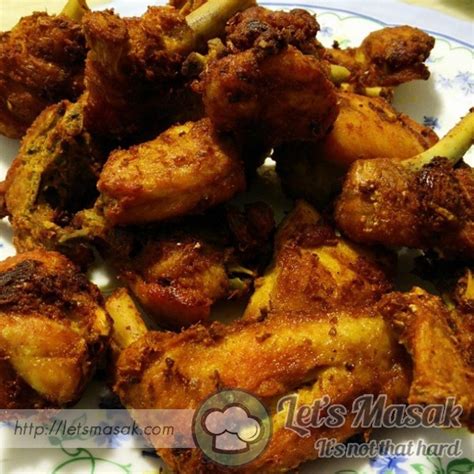 Ayam Goreng Kunyit Recipe | LetsMasak