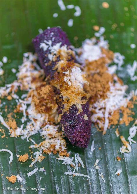 Puto Bumbong Recipe - Panlasang Pinoy