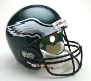 Philadelphia Eagles Full Size ""Deluxe"" Replica NFL Helmet by Riddell: Global Trucker - 12 Volt ...