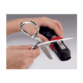 Manual scissor sharpener