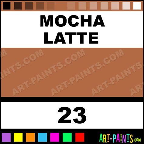 Mocha Latte Flatwall Enamel Paints - 23 - Mocha Latte Paint, Mocha ...