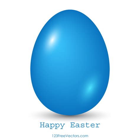 Blue Easter Egg Clip Art by 123freevectors on DeviantArt