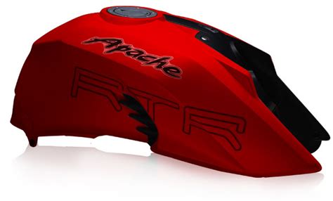 TVS Apache RTR 200 Colors - Red, Yellow, Black, White, Gray - GaadiKey