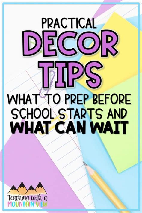 Practical Classroom Decor Tips | LaptrinhX / News