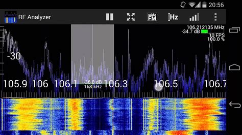 RF Analyzer version 1.07 (with AM/FM demodulation) - YouTube