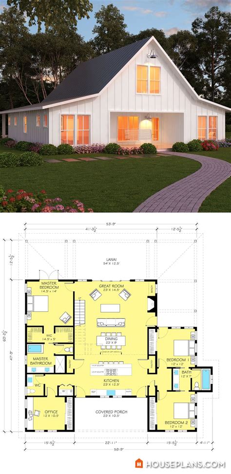 Plans Maison En Photos 2018 - #Modern #Farmhouse plan 888-13. #ArchitectNicholasLee. www ...