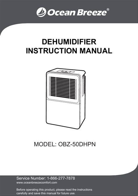 dehumidifier instruction manual | Manualzz