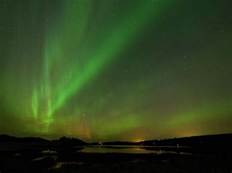 Walking greens. Aurora borealis September 2023 7 Photograph by Jouko ...