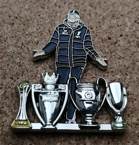 JURGEN KLOPP / Liverpool FC - 4 Trophies - 2019/20 Pin/Badge £4.00 ...