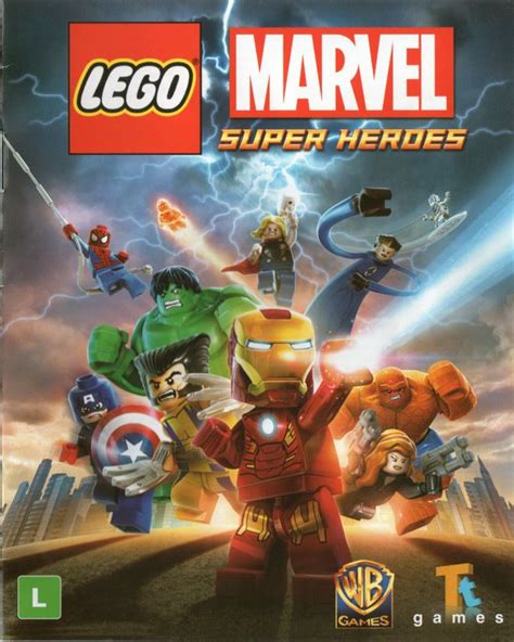 LEGO Marvel Super Heroes cover or packaging material - MobyGames