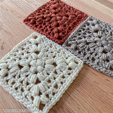 Grandview Granny Square Crochet Pattern – Stitching Together