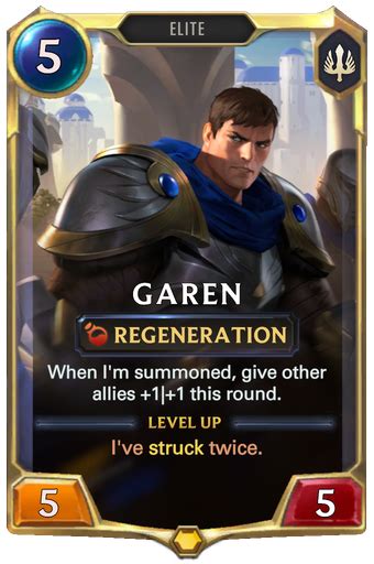 Garen - Legends of Runeterra Foundations Cards - Out of Games