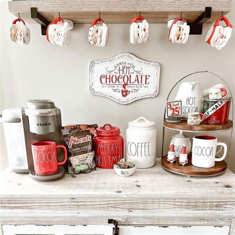 Cute Ways To Decorate Hot Chocolate Station | Christmas hot chocolate ...