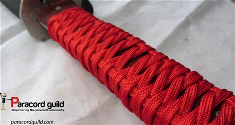 How to make a paracord knife wrap - Paracord guild