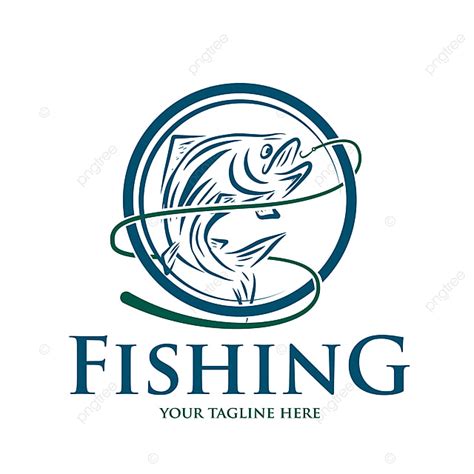 Templat Design Vector Design Images, Fishing Logo Design Template, Big ...