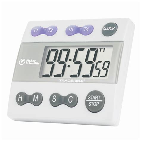 Fisherbrand™ Traceable™ Four-Channel Countdown Alarm Digital Timer ...