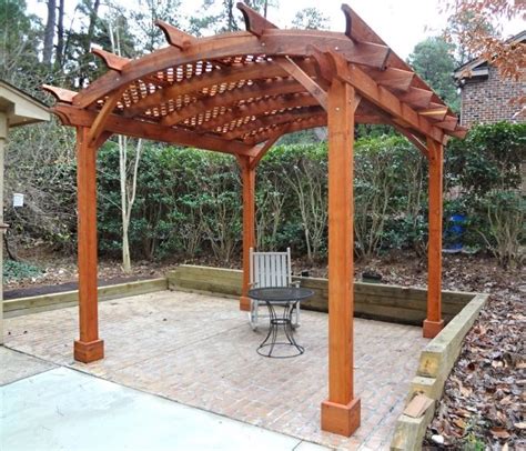 Wood curved pergola kits | Outdoor pergola, Pergola, Pergola designs