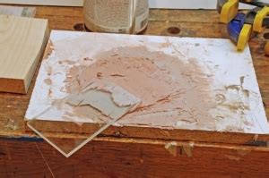 Homemade Bondo Mixing Tool - HomemadeTools.net