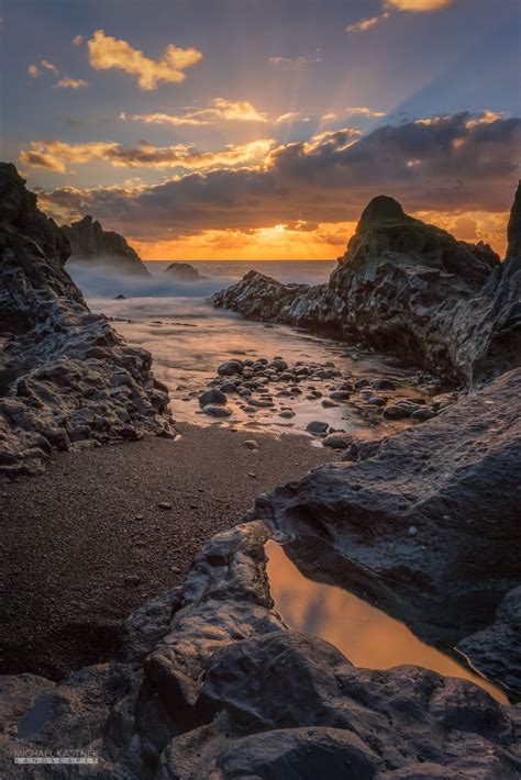 Lava Beach - ) | Beach, Seascape, Lava