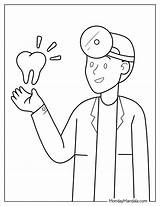 20 Dentist Coloring Pages Free PDF Printables sketch template