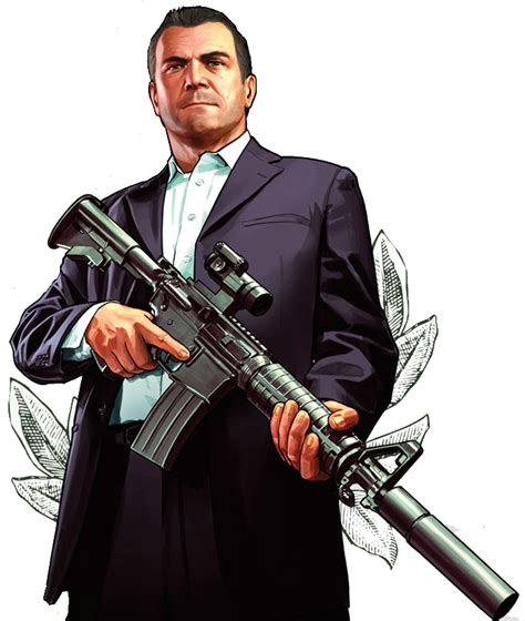 Image - Michael Transparent-GTAV.png | GTA Wiki | FANDOM powered by Wikia