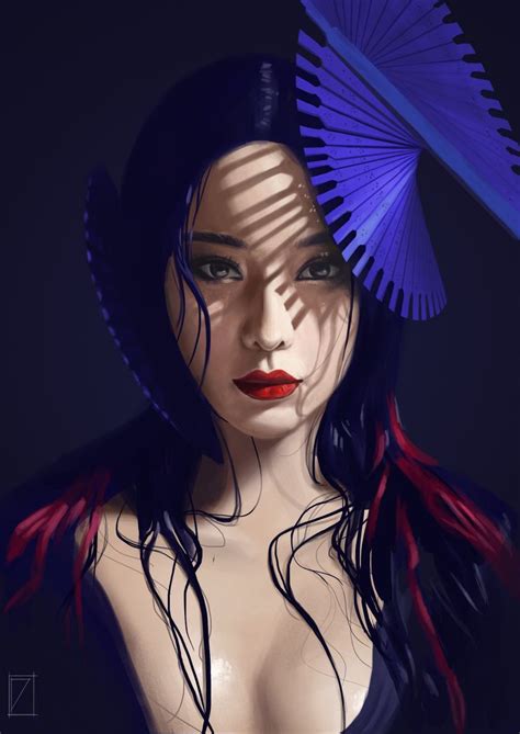 ArtStation - Bing Bing Fan, Minh Vũ Nguyễn | Geisha art, Geisha tattoo ...