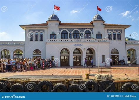 Istanbul, Turkey - July 26 ,2019 : Kadikoy Pier and Ferry Station. Editorial Photo - Image of ...