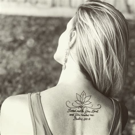 yoga tattoo on upper back | Tattoos, Girl back tattoos, Back tattoos