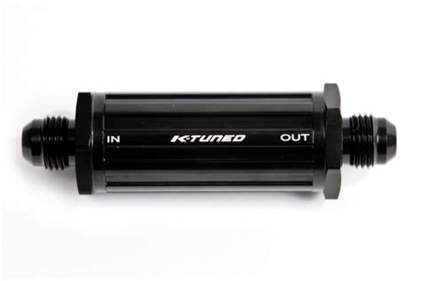 K-Tuned 6AN Inline Fuel Filter | KTD-FF-06