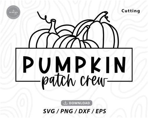 Pumpkin Patch Crew Svghalloween Svgpumpkin Patch - Etsy