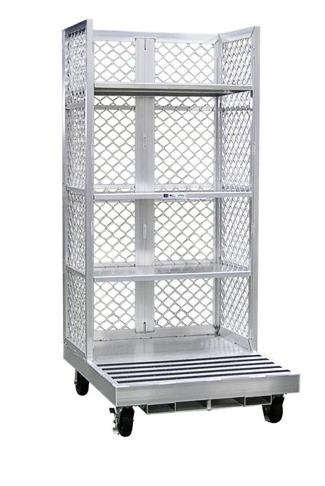 Order Picker - Order Picking Cart for Warehouse Fulfillment - 3 Shelves