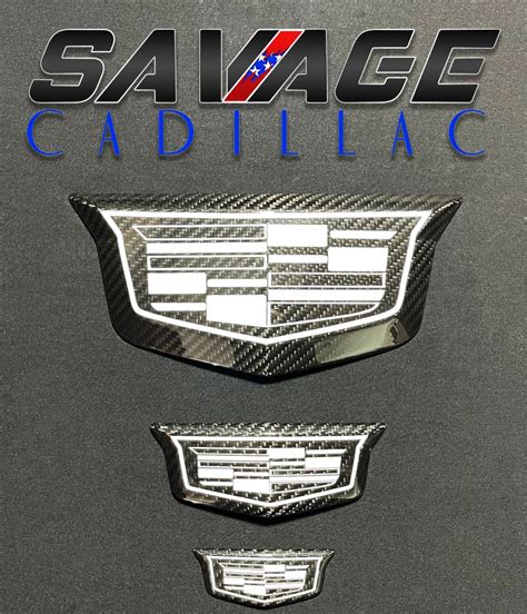 CADILLAC CT5 CT5V AND BLACKWING 2020-2023 REAL CARBON FIBER EMBLEM COVERS