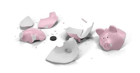 Broken Piggy Bank by PixelSquid360 on Envato Elements